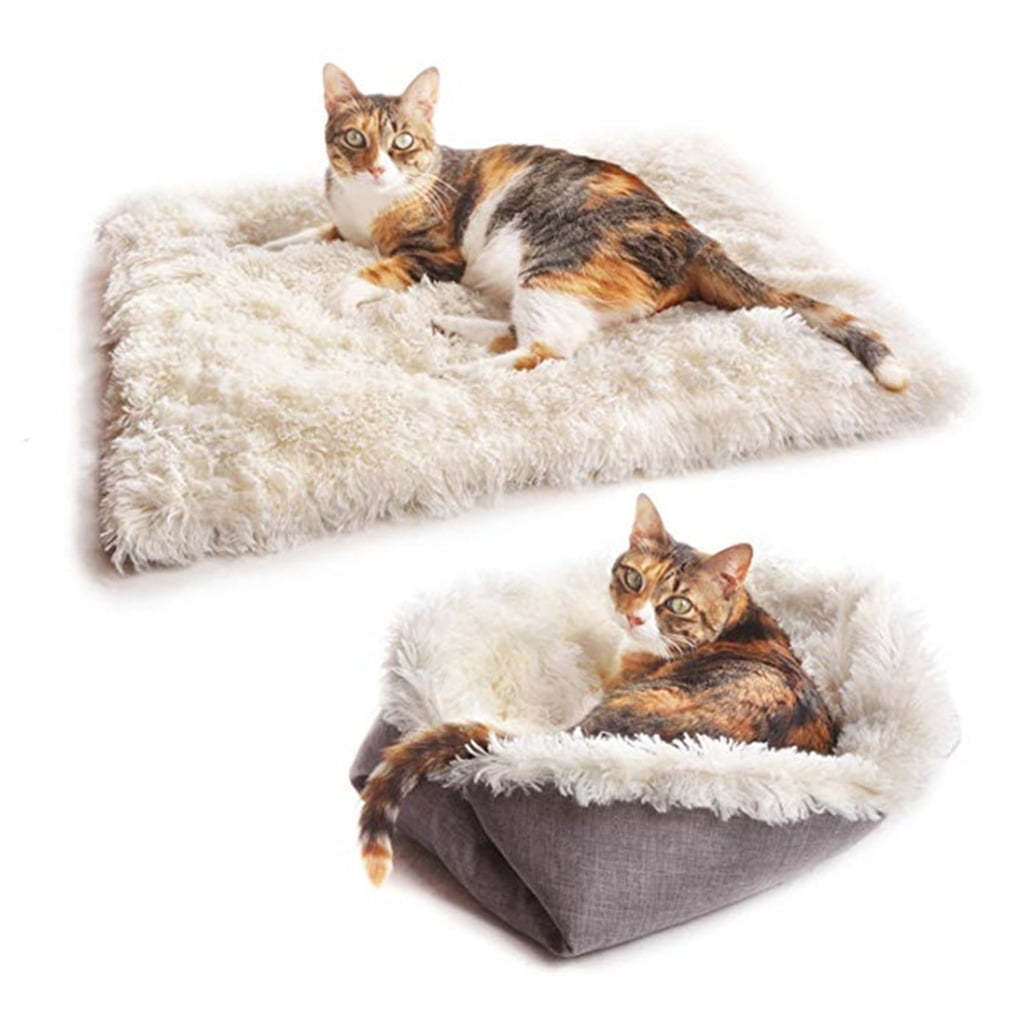 Warm Long Plush Dog House Cushion for Cat Beds Mats Sofa for Samll large Dogs