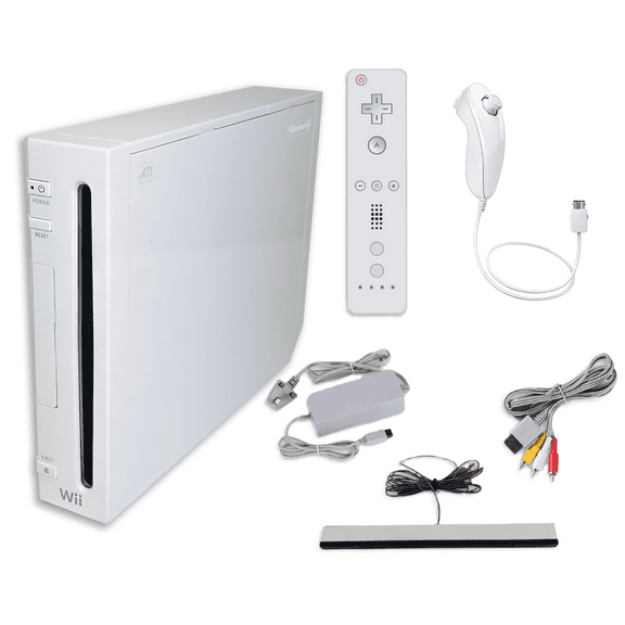 Restored Nintendo Wii Console Wii Game System White (Refurbished)