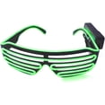 thumbnail image 1 of LINLIN LED Light Up Glasses, Neon Glasses Party LED Glasses Light up El Wire Neon Rave Glasses for Concert, Dance, Christmas Halloween Party, 1 of 8