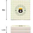 thumbnail image 3 of FMSHPON Happy St. Patrick's Day Clover Set of 4 Coaster for Drinks, Absorbent Ceramic Stone Coasters Cup Mat with Cork Base for Home Kitchen Room Coffee Table Bar Decor, 3 of 4