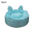 thumbnail image 2 of Dengjunhu Cat Bed Keep Warm Comfortable Pet House Puppy Round Cushion Bed Pet Supplies, 2 of 7