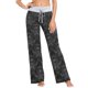 thumbnail image 1 of Pantalones de pijama Anyangquji Gothic Skull para mujer, cintura elástica, talla M, 1 of 6