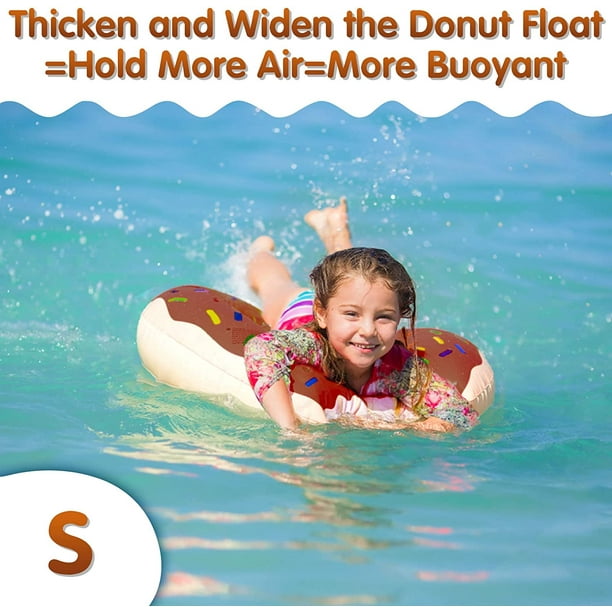 Yeegool Donut Pool Floats Pool Donut Pool Floats Donut Inflatable Donut Inner Tubes Donut Pool Donut Pool Rings Donuts For Beach Pools