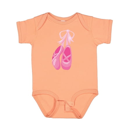 

Inktastic Ballet Shoes Ballet Slippers Ballet Dance Pink Gift Baby Girl Bodysuit