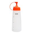 thumbnail image 1 of Coofit Flacon de Condiment de Bouteille de Sirop Rechargeable Étanche avec Échelle, 1 of 10