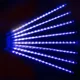 thumbnail image 3 of Juego de 1/2/4 luces de cadena de lluvia de meteoritos, 8 tubos, cascada, gotas de lluvia, carámbanos, guirnalda navideña para decoración de fiestas navideñas, 3 of 5