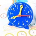 thumbnail image 5 of Kids Educational Learning Clock with Movable Hands, 12/24 Hour Time Teaching Clock Toy for Preschool Early Time Cognition, Classroom Home Learning Aid for Children, 5 of 7