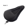 thumbnail image 1 of Xihbxyly Funda Suave para Asiento de Bicicleta, Almohadilla de Gel Extra Cómoda, Instalación Rápida y Sencilla, Ajuste Duradero y Seguro, Ideal para Gimnasio y Spinning, Ajuste Universal, Tamaño 27 X, 1 of 6