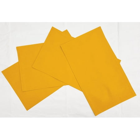 

Canvas Placemats by Penny s Needful Things (Rectangle - Set of 4) (Yellow)