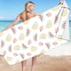 thumbnail image 1 of Toalla de playa de microfibra, súper colorida, resistente a la arena, multiusos, para viajes, piscina, 76 x 152 cm, 1 of 7