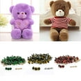 thumbnail image 4 of Lubelski 100Pcs 8mm Plastic Safety Eye DIY Accessory for Bear Doll Plush Puppet Toy Craft, 4 of 8