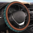 thumbnail image 5 of XMXT Retro Southwest Traditional Print Steering Wheel Cover, Elastic Non-Slip Universal Fit Car Decor Accessories Protector for Auto SUV Trucks, 5 of 8