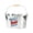 A, variant on Ice Bucket Metal Bar Cooler, Sturdy Party Drink Holder for Cans Bottles Home Outdoor 1 Pack - A