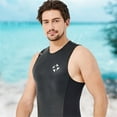 thumbnail image 3 of DIVE SAIL 2MM Neoprene Wear-resistant Sleeveless Short Pants Wetsuit Rash Guards Textile Technology Girls Surfing Snorkel Suits male vest 3XL, 3 of 7