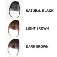 thumbnail image 3 of Travelwant Clip in Air Bangs Human Hair Bangs Clip on Real Hair Flat Bangs with Temples Hand Made Mini Air Bangs, 3 of 7