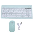 thumbnail image 2 of Keyboard Mouse Set, Noise Reduction Wireless Keyboard and Mouse Set Double Modes  for Home White,,Black,Dark Green,Light Green, 2 of 7