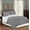 Grey, variant on 3-Piece Milano Trellis Pattern 2-Tone Printed Reversible Duvet Cover Set