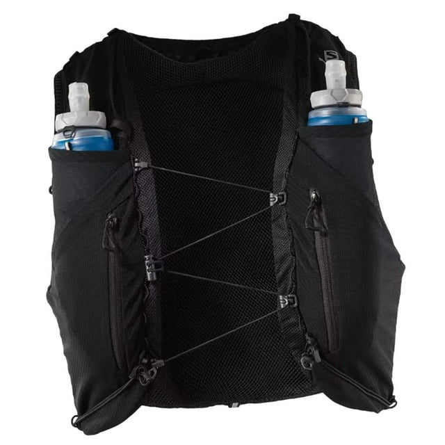 ZLight Adjustable Water Bag Hydration Pack 12L Capacity Waterproof Running Gear Daypack Runner Rucksack Hydration Vest Keys Black M