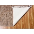 thumbnail image 6 of Casavani Outdoor Patio Children Playroom Rug, Brown 4x4 feet, 6 of 6
