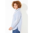 thumbnail image 3 of Catherines Women's Plus Size Liz&Me Buttonfront Shirt, 3 of 4