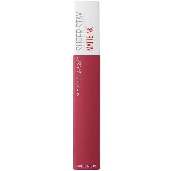 Maybelline New York SuperStay Matte Ink Liquid Lipstick Makeup, Long Lasting, High-Impact Lip Colour, Up to 16 hours, ruler ,5 ml
