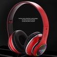 thumbnail image 3 of Twowood auricular ST-L63 auriculares estéreo con bluetooth inalámbrico ST-L63 con micrófono LED luz, 3 of 7