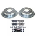 thumbnail image 3 of PowerStop Rear Z23 Evolution Sport Carbon-Fiber Ceramic Brake Pad and Drilled & Slotted Rotor Kit Fits: HYUNDAI KIA Select Models K5212, 3 of 10