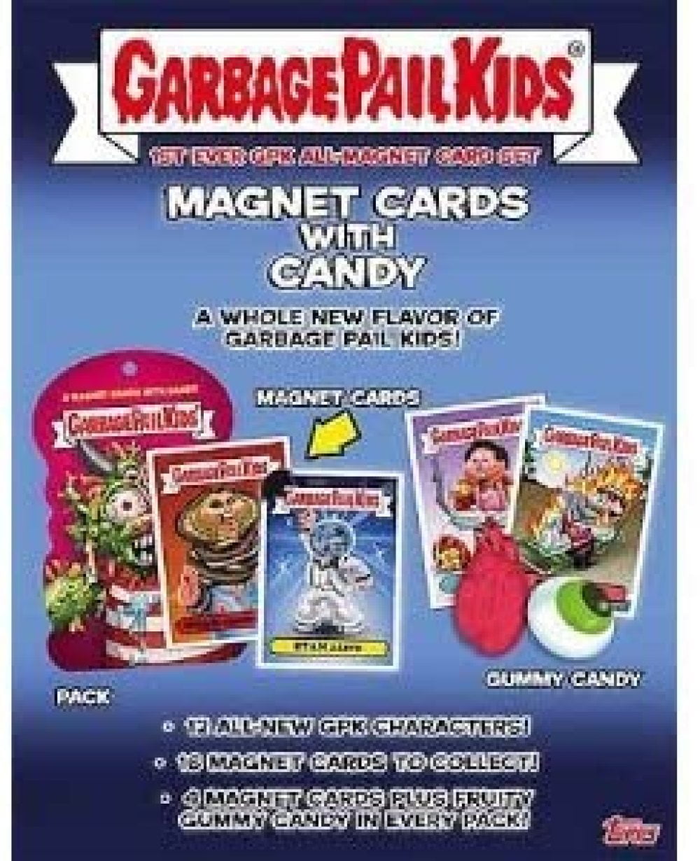GARBAGE PAIL KIDS 2012 MAGNET CARD SET OF 16 FROM TOPPS 