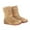 Brown, variant on Western Cowboy Boots for Women Roman Tassel Slouchy Platform Mid Calf Riding Cowgirl Boots