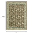 thumbnail image 6 of Mainstays Persian Medallion Loop Print Brown Blue Indoor Area Rug, 7' x 10', 6 of 7