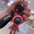 thumbnail image 3 of Pendant Keychain Pendant Cute Cartoon Keyring Environment Friendly Car Key Pendant Silicone Metal Keyring, 3 of 5
