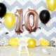 thumbnail image 3 of Decoración de aniversario de 10 años de Yjmei, globos de fiesta, globos con números de 10 años, globos con números para decoración de fiesta de cumpleaños de décimo aniversario de bodas con helio, 3 of 3