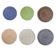 thumbnail image 3 of Godderr 2PCS Cotton Yarn Woven Placemats Heat Insulation Anti-Scalding Mat Household Pads 14.17in, 3 of 5