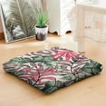 thumbnail image 4 of Tropical Leaf Meditation Cushion for Adults - Soft Skin-Friendly Fabric with Summer Palm Inspired Pattern, 4 of 7