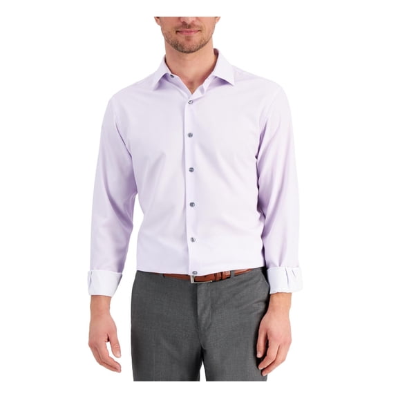 Alfani Mens Geometric Dress Shirt