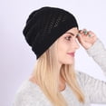 thumbnail image 6 of Womens Winter Warm Knit Beanie Hats Slouchy Skull Cap, 6 of 6