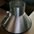 thumbnail image 4 of 160mm x 1m-3m Industrial Welding Fume Arms POM Flexible Smoke Exhaust Ventilator Pipe With Stainless Hood and Regulating Valve, 4 of 4
