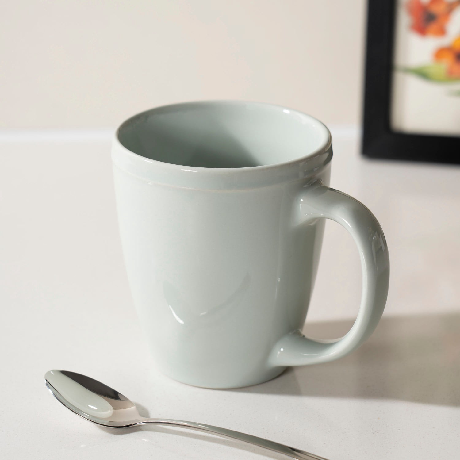 Mainstays 16oz Darby Green Stoneware Mug