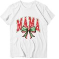 thumbnail image 4 of Fiudx Camisetas para Mujer Blusa Informal de Manga Corta con Estampado de Cuello Redondo para Mujer, 4 of 4