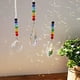 thumbnail image 4 of Prisma de bola de cristal para candelabro, ventana de jardín, máquina de arcoíris, decoración colgante de chakras, 2 uds., 4 of 5