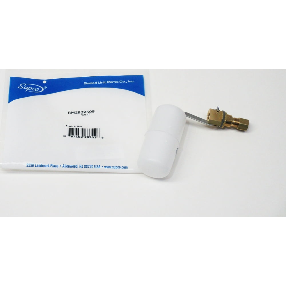 Supco Ice Machine Float Water Valve RM292V508