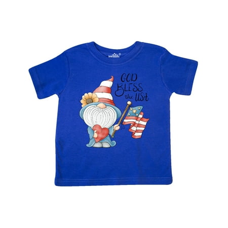 

Inktastic God Bless the USA Gnome Gift Toddler Boy or Toddler Girl T-Shirt