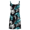 thumbnail image 7 of Mifsaly Cotton Summer Dresses for Women 2026 Vacation Floral Print Sleeveless Beach Dress Going Out Everyday Flowy Sundresses Swim Cover Up M, 7 of 7