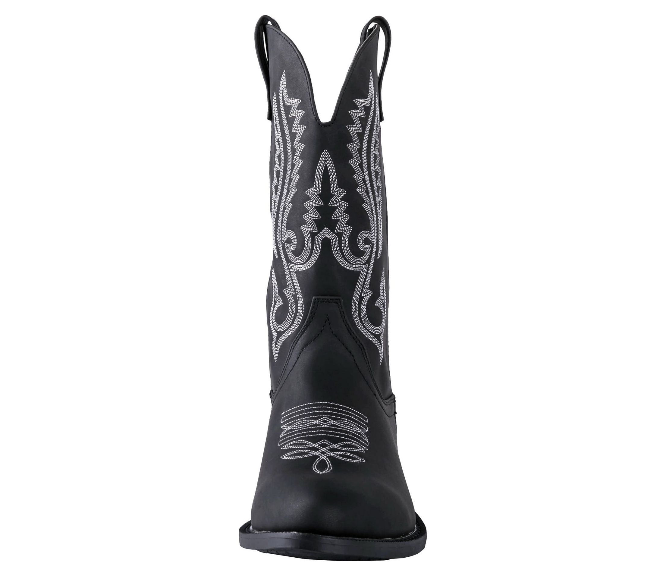 Canyon Trails Mens Classic Durable Round Toe Embroidered Western Rodeo Cowboy Boots - image 4 of 7