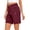 Dark Red, variant on Women's Stretch Quick Dry Cargo Shorts Hiking Camping Travel Green XS