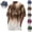 Brown, variant on Mfakffe Mens Graphic Crewneck Tshirt Summer Plus Size Short Sleeve Lightweight Tops Gradient Color Casual Big and Tall Tees