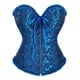 thumbnail image 1 of Ropa de mujer con soporte de pecho y estilo moldeador Top fruncido y metido en color sólido Top moldeador de cintura Top moldeador de encaje para mujer, 1 of 2