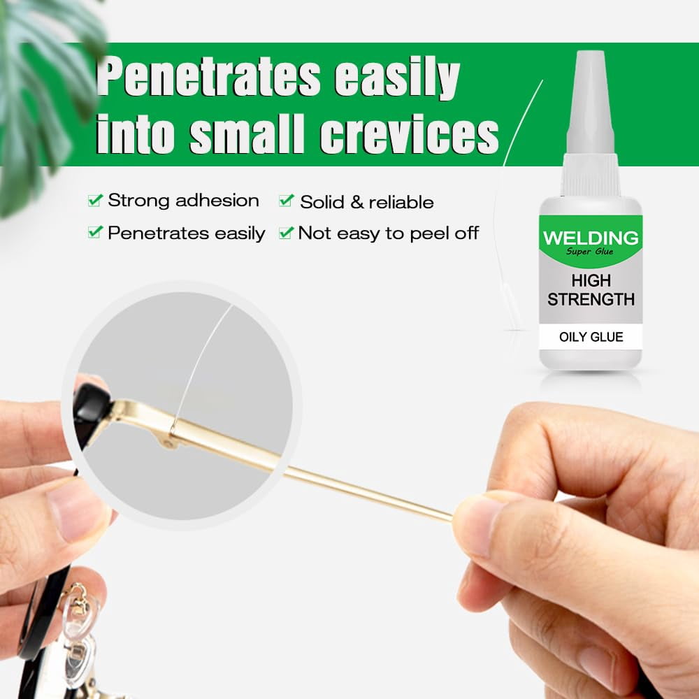 Welding Super Glue 50g, High-Strength Bond for Metal Wood Glass
