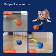 Speedy Tail 2.0, Speedy Tail 2.0 Cat Toy, 2025 New Generation Interactive Cat Toy, Interactive Cat Toys for Indoor Cats, Automatic Moving Cat Toy Ball with Tail, Two Speed Adjustment