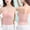Pink, variant on V Neck Lace Camisoles with Built in Bra for Women Padded Tank Tops Spaghetti Strap Bralette Cami Crop Top Sexy Party Club Everyday Sleeveless Undershirt White One Size